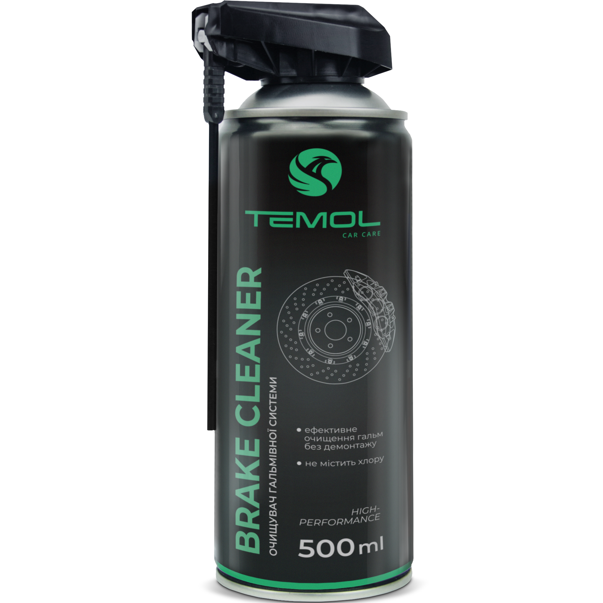 Очиститель тормозной системы Temol Brake Cleaner 500 мл