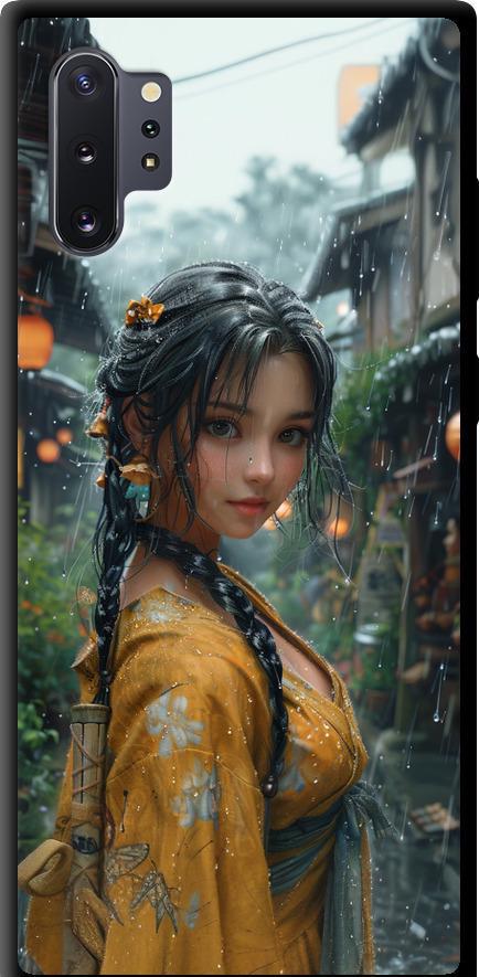 Чехол на Samsung Galaxy Note 10 Plus Anime-girl (6133b-1756-42517)