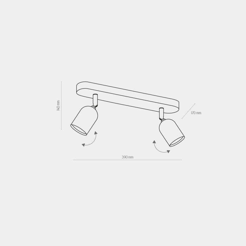 Спот TK Lighting Top 2 WH 4412 (TK4412) - фото 2