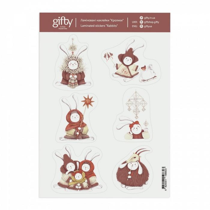 Набор наклеек Gifty Кролик (22494662)