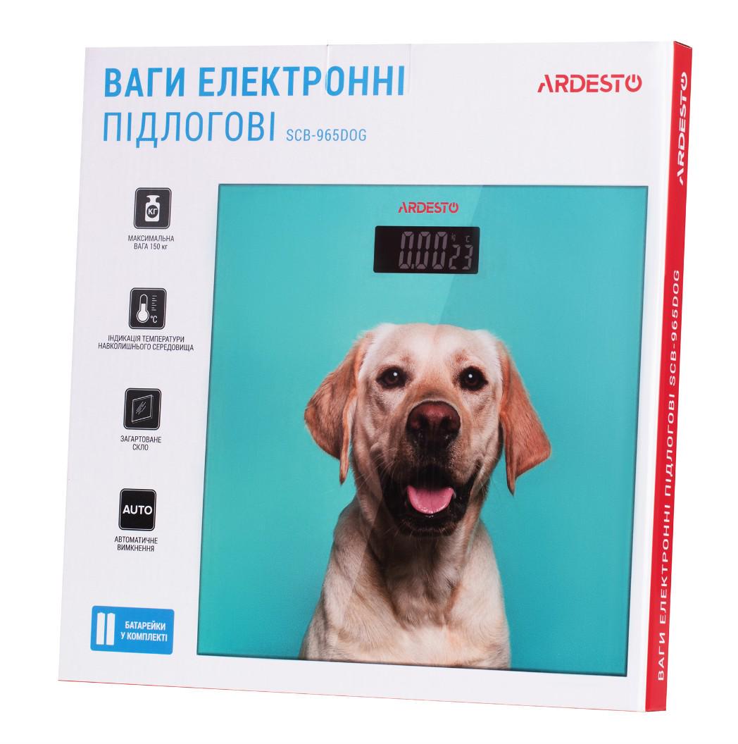 Весы напольные Ardesto SCB-965 Dog EU (0209) - фото 6 Весы напольные Ardesto SCB-965 Dog EU (0209) - фото 6