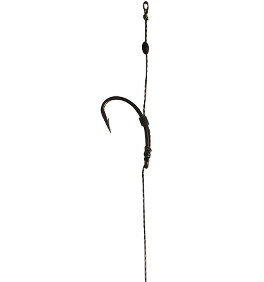 Поводок W4C с волосом Classic Hair Rig крючок Mugga №8 - фото 3