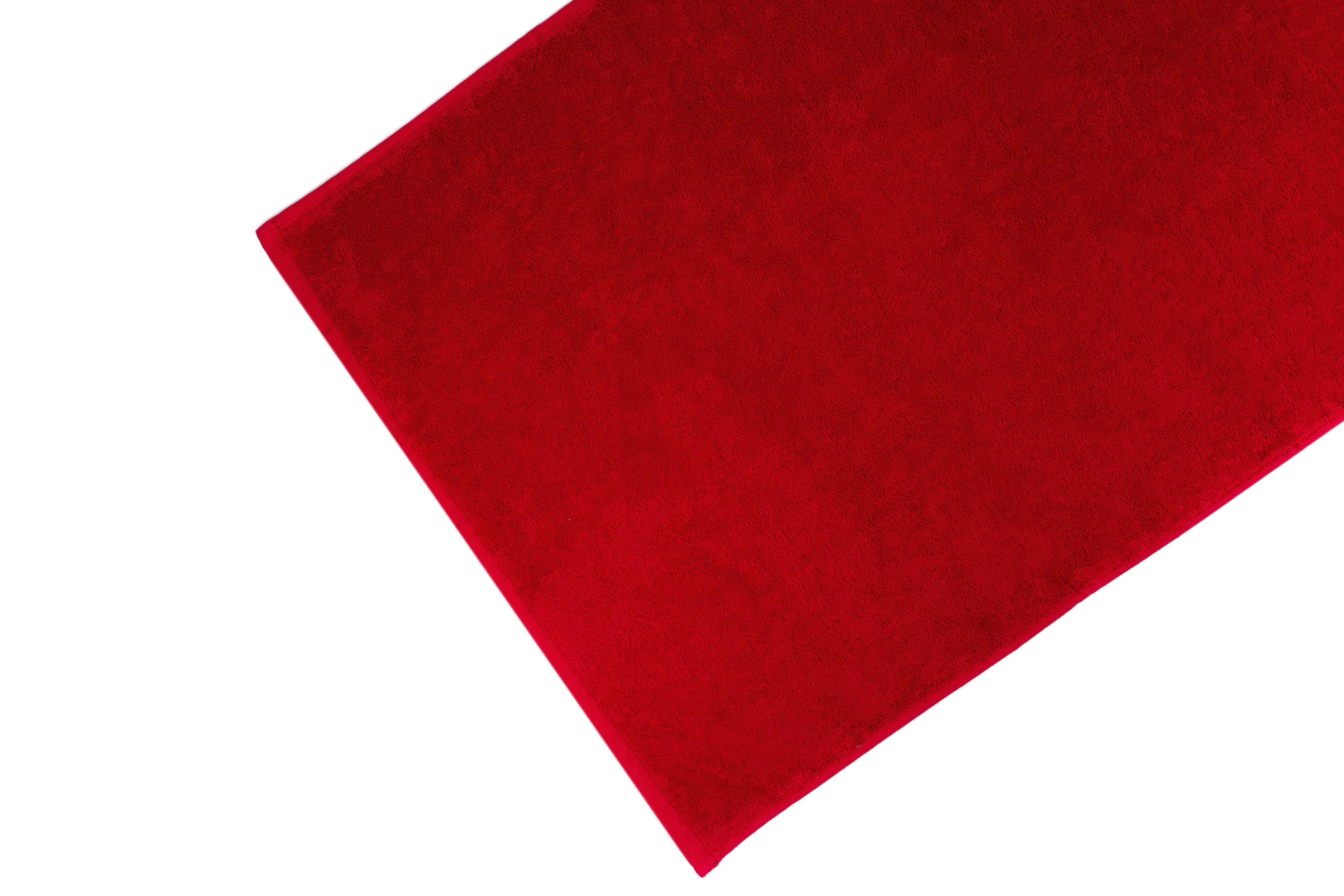 Рушник махровий 50х90см Малиновий