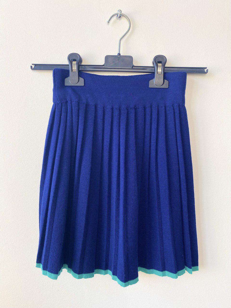 Юбка в складку для девочки 35 см