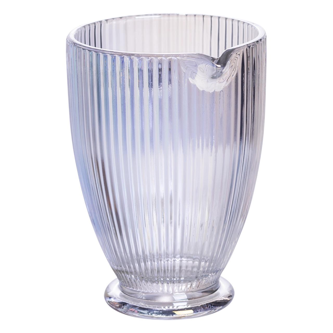 Кувшин стеклянный фигурный ребристый 1,2 л (HP7118RB) - фото 2 Кувшин стеклянный фигурный ребристый 1,2 л (HP7118RB) - фото 2