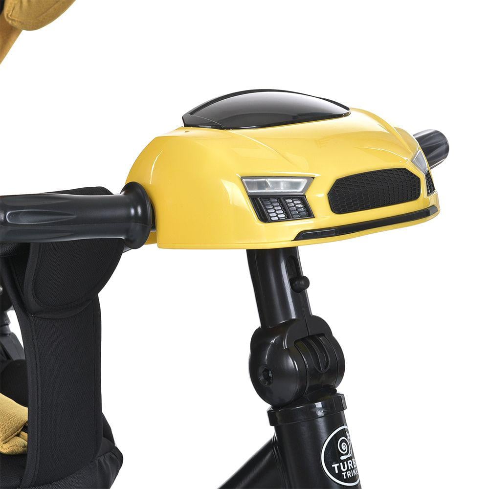 Детский велосипед трехколесный Turbo Trike MT 1007 резиновые колеса Желтый (723286210) - фото 6 Детский велосипед трехколесный Turbo Trike MT 1007 резиновые колеса Желтый (723286210) - фото 6