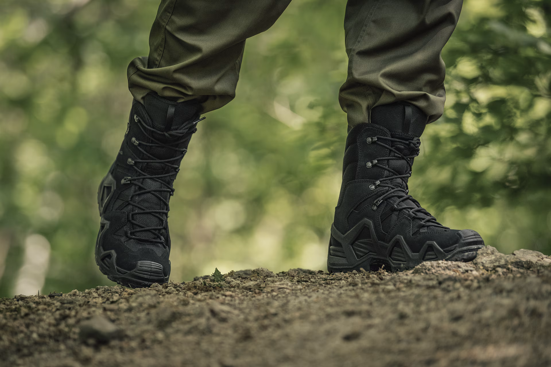 Берці тактичні Lowa Zephyr HI MK2 Gore-Tex® MID TF р. 41,5 Чорний (532414203) - фото 10