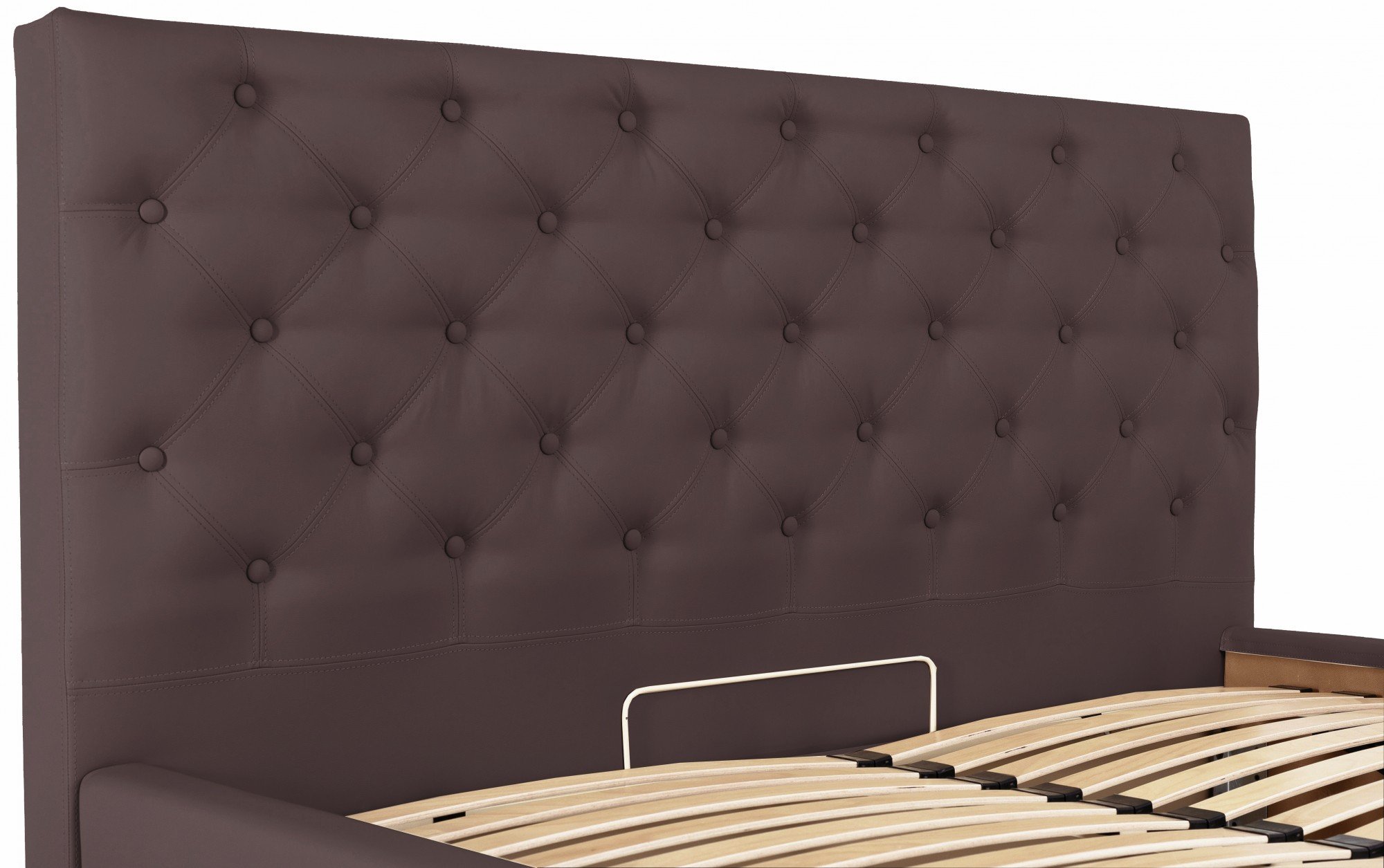 Кровать Coventry VIP Флай 2231 120х200 см Темно-Коричневый - фото 6 Кровать Coventry VIP Флай 2231 120х200 см Темно-Коричневый - фото 6