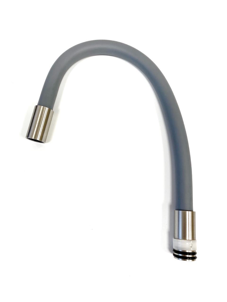 Излив к смесителю гибкий Kraft 3004 Серый