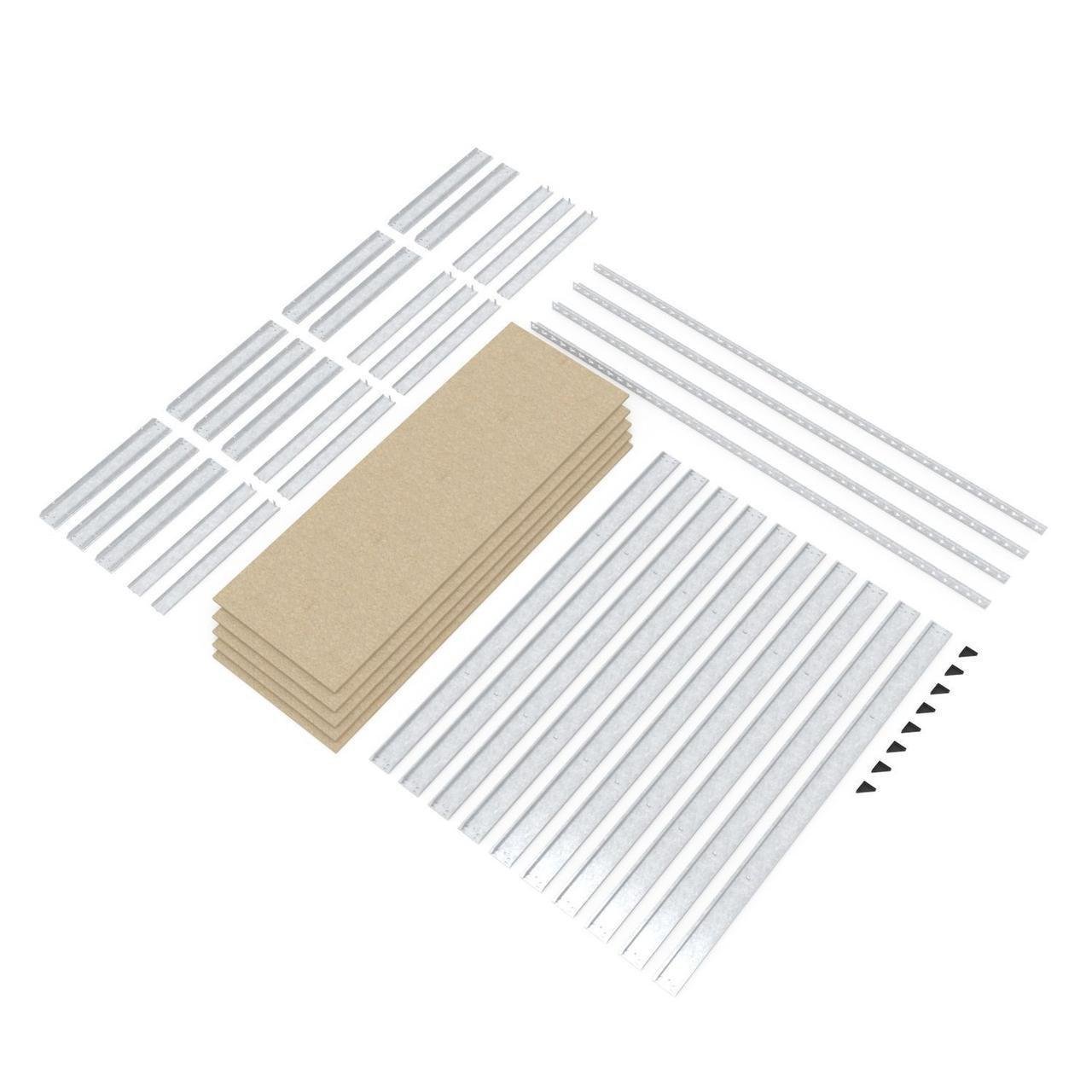 Стелаж Меткас Титан ОД 300 кг/полицю 5 полиць ДСП оцинкований металевий 2160x1800x500 мм (3DPanda-T216221805051) - фото 10 Стелаж Меткас Титан ОД 300 кг/полицю 5 полиць ДСП оцинкований металевий 2160x1800x500 мм (3DPanda-T216221805051) - фото 10