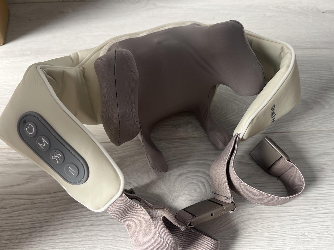 Массажер DamKee для шеи и спины электрический подушка с 5D-массажем релакс Массажер DamKee для шеи и спины электрический подушка с 5D-массажем релакс