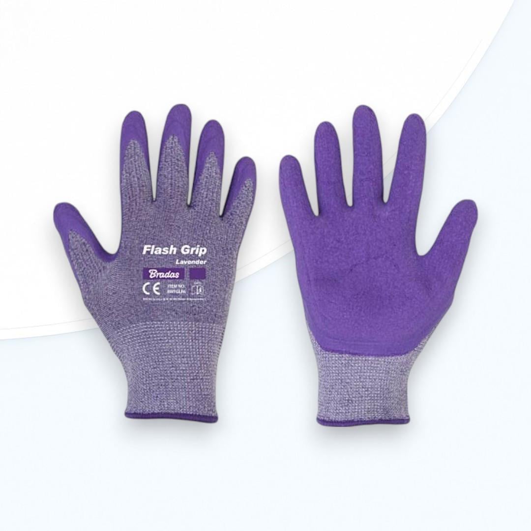 Перчатки защитные Bradas FLEX GRIP р. 6 Lavender (2382835275) Перчатки защитные Bradas FLEX GRIP р. 6 Lavender (2382835275)