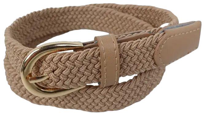 Ремінь жіночий Isa-Traesko гумка 85х2,5 см Світло-коричневий (4061464009905) - фото 2 Ремінь жіночий Isa-Traesko гумка 85х2,5 см Світло-коричневий (4061464009905) - фото 2