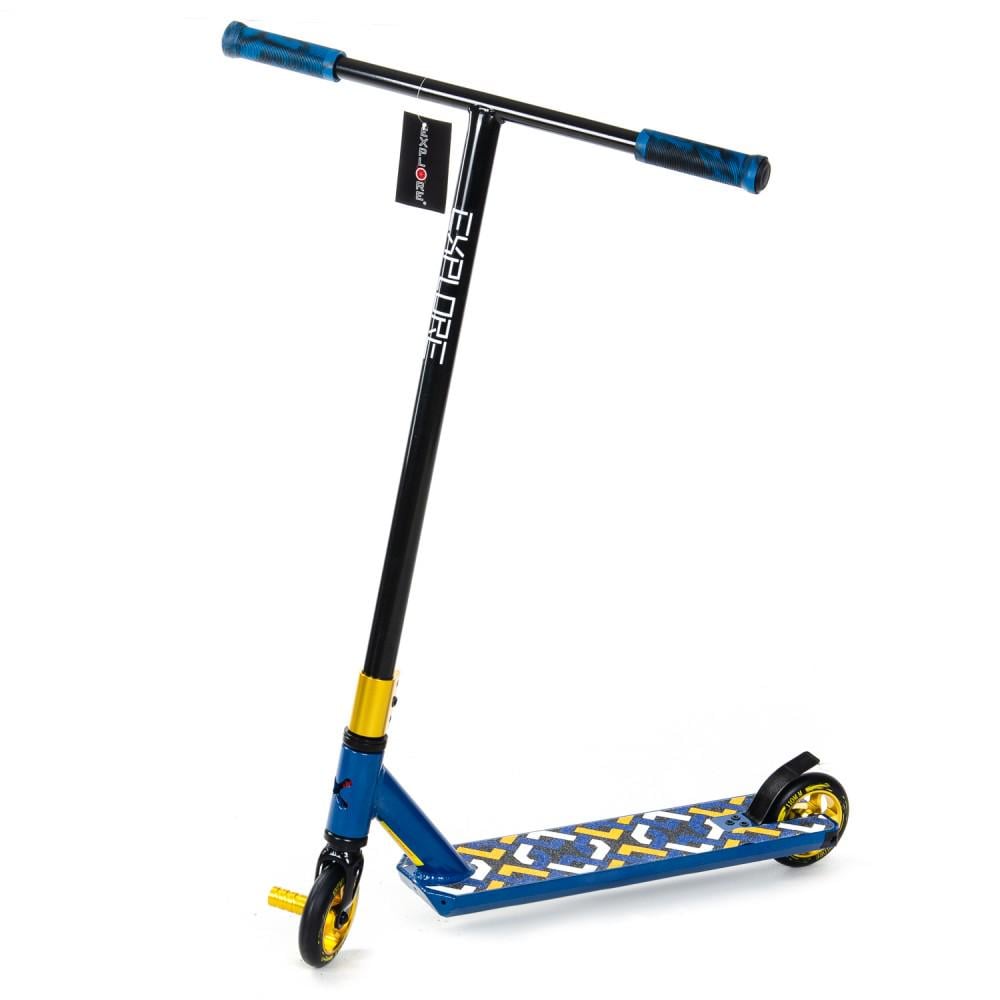 Самокат трюковый Explore Storm Deluxe HIC + пега Синий