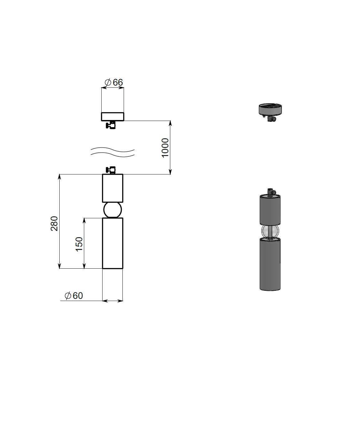 Подвес Blume (23694-3) - фото 3