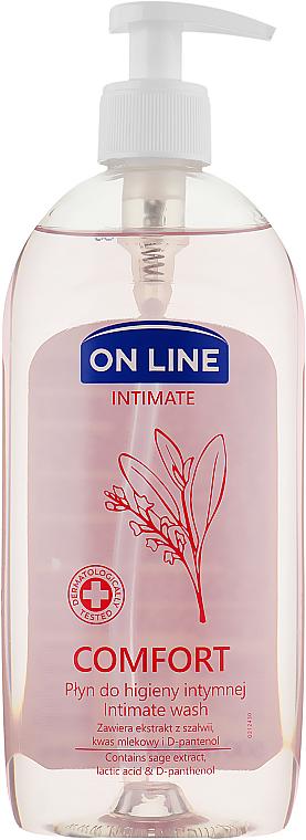 Гель для интимной гигиены On Line Intimate Comfort с экстрактом шалфея 500 мл