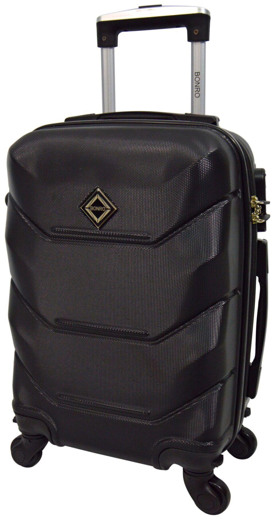 Чемодан ручная кладь Bonro 2019 мини Черный (10500707) - фото 1 Чемодан ручная кладь Bonro 2019 мини Черный (10500707) - фото 1