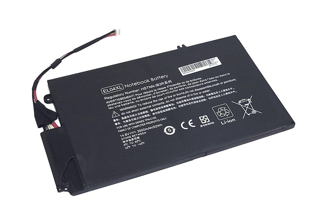 Аккумулятор для ноутбука HP EL04 14,8 V 3500 mAh (064949)