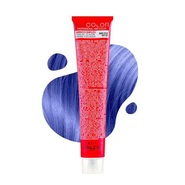 Крем-краска для волос профессиональная PALCO 100 мл Синий (34864)