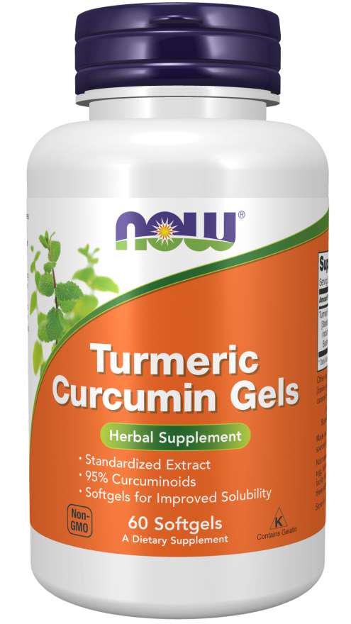 Куркумин Now Turmeric Curcumine Gels 60 softgels