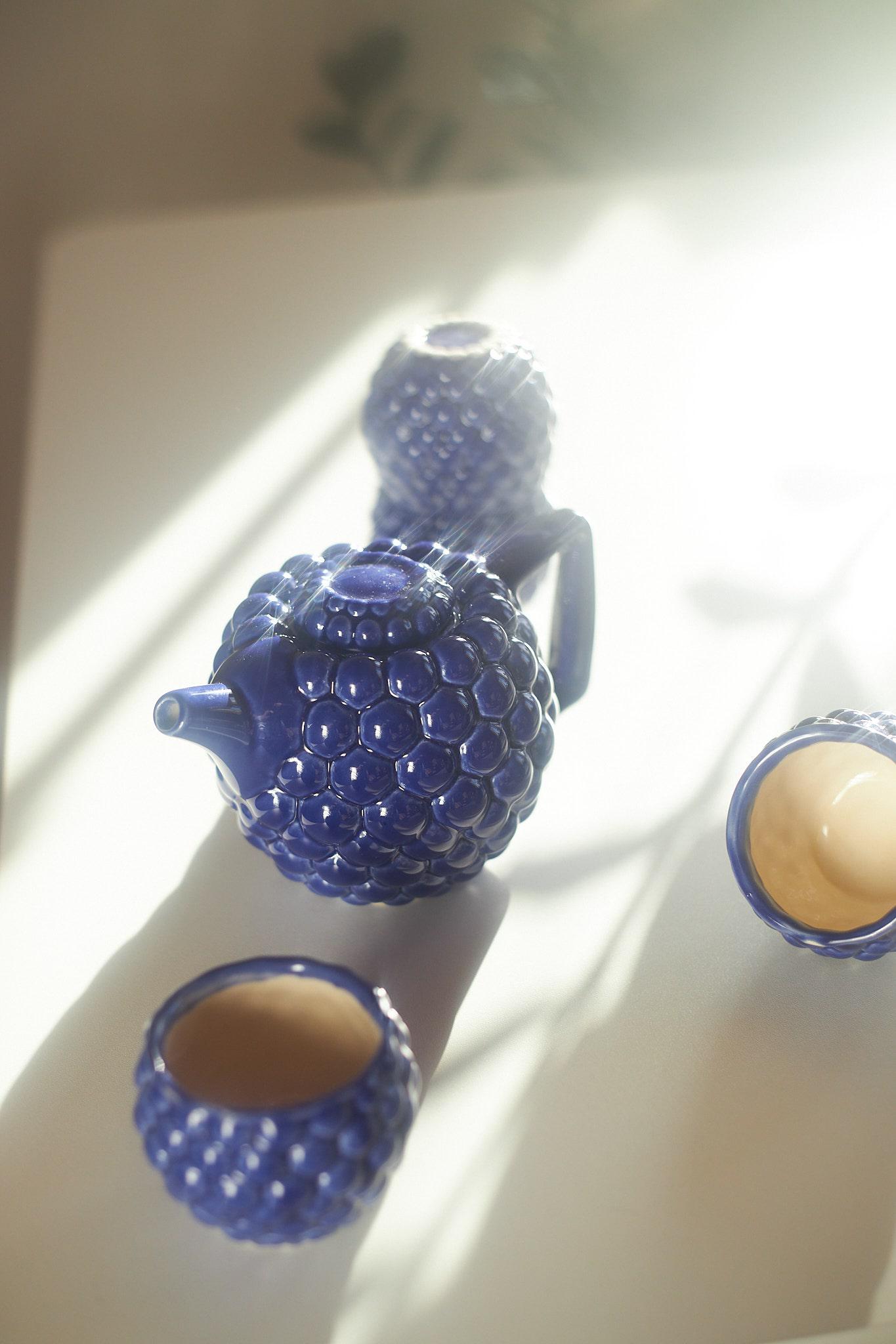 Набор для чайной церемонии Синяя ягода ручной работы (TS-20) - фото 16 Набор для чайной церемонии Синяя ягода ручной работы (TS-20) - фото 16