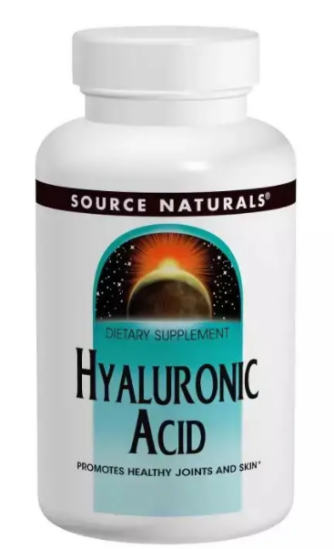 Гіалуронова кислота Source Naturals Hyaluronic Acid 50 мг 60 Tabs - фото 1