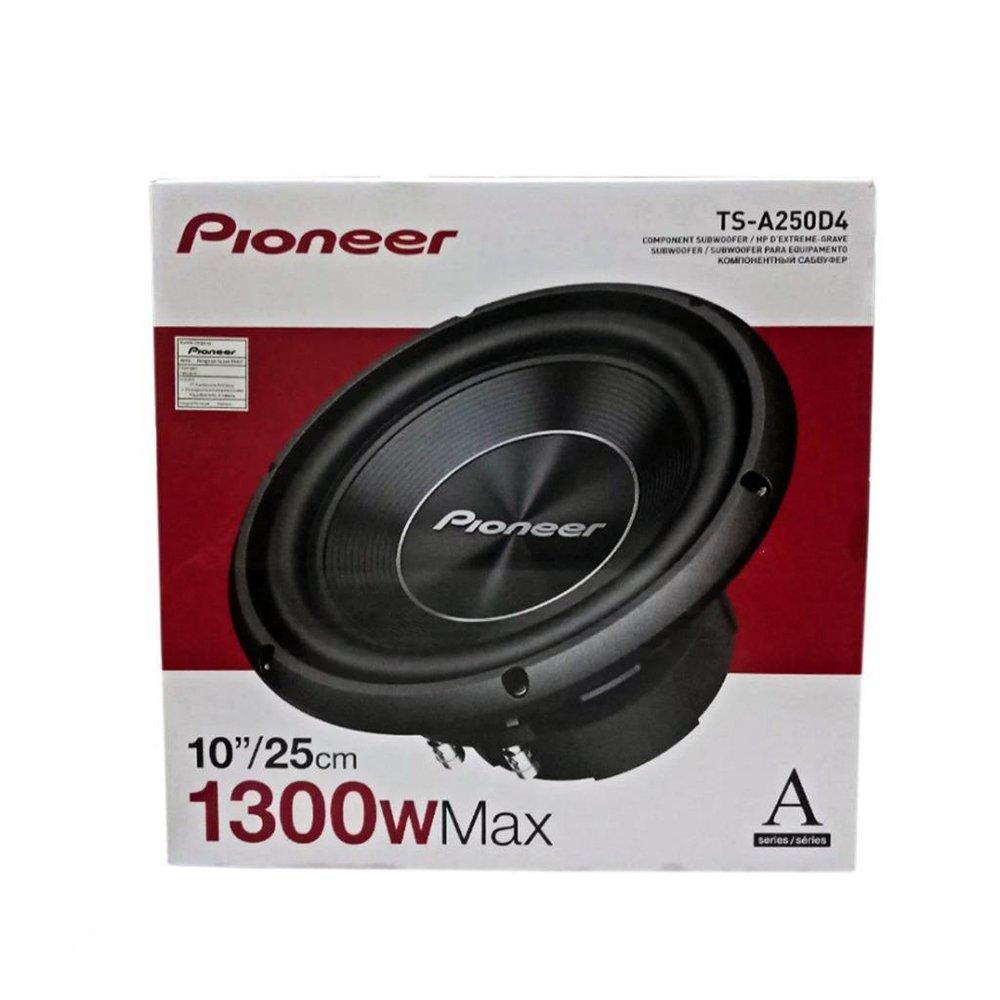 Сабвуфер автомобильный PIONEER TS-А250D4 (SP-36713) - фото 4