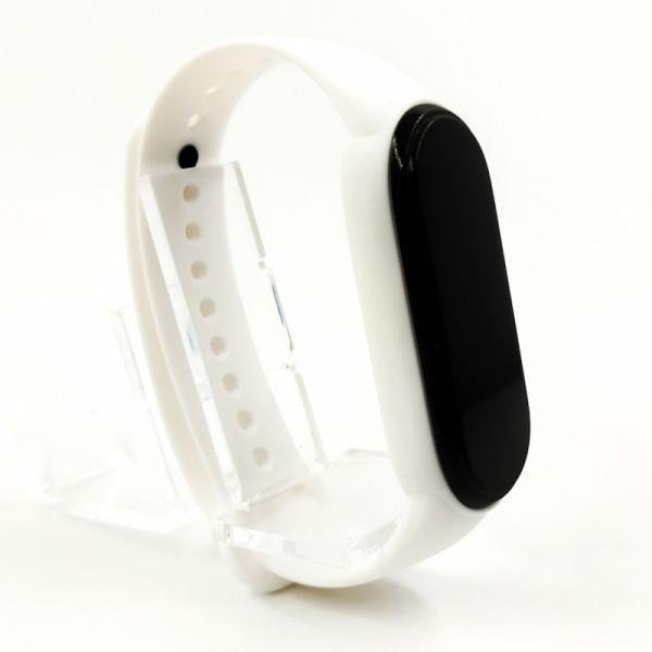 Ремешок силиконовый TCCG для Mi Band 5 White (12606151) Ремешок силиконовый TCCG для Mi Band 5 White (12606151)