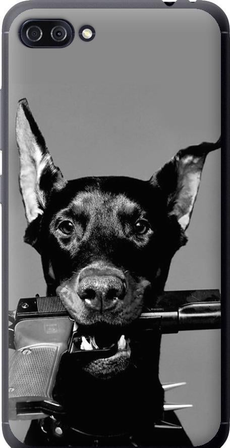 Чехол на Asus ZenFone 4 Max ZC554KL Доберман (2745u-1035-42517)