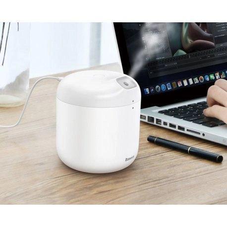 Увлажнитель-ароматизатор воздуха BASEUS Elephant Humidifier с функцией ночника 600 мл Белый (DHXX-02) - фото 7