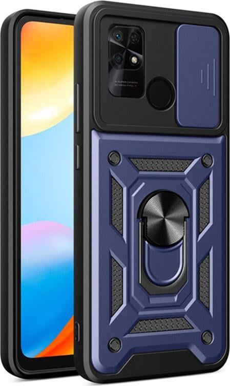 Чехол с защитой камеры 3DGuard Xiaomi Poco C40 Blue (32487-28)