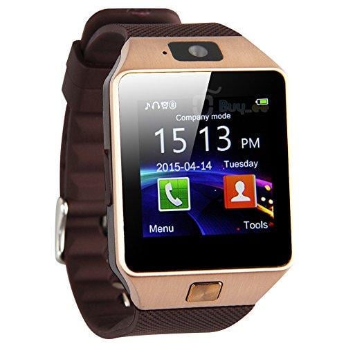 Смарт-годинник Smart Watch DZ09 з крокоміром Brown (1316363143)