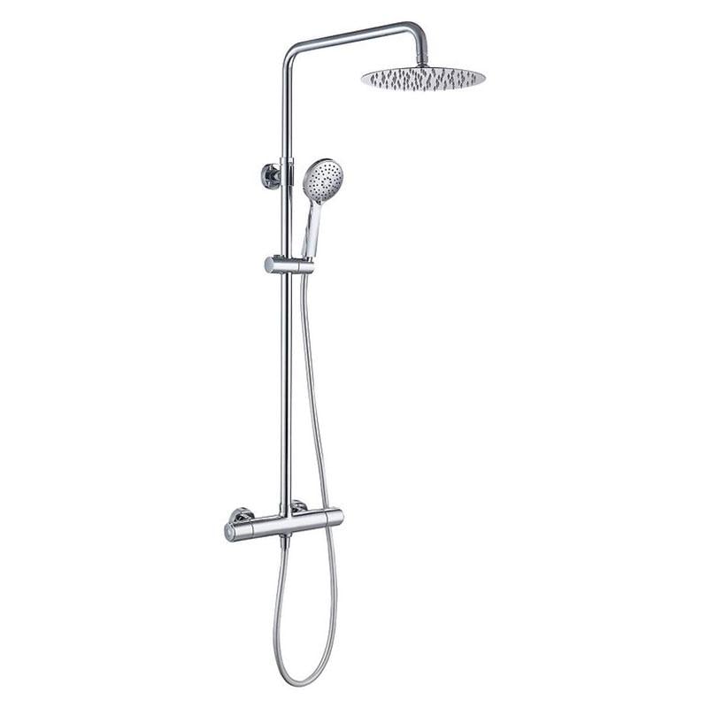 Душова система Cersanit Brasco S951-274 з термостатичним змішувачем Хром