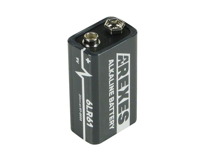 Батарейка Arexes крона щелочная 6LR61 9v