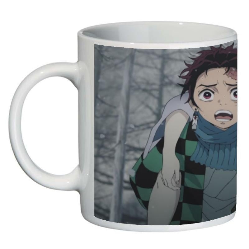 Кружка с принтом Поражает демонов 004 (DKR 004)