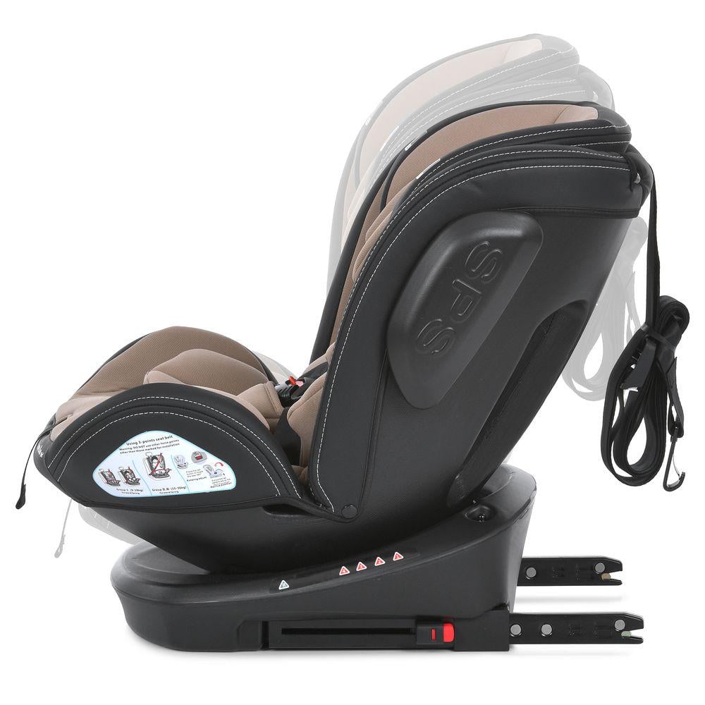 Автокрісло дитяче ME 1045 EVOLUTION 2 0-36 кг 360° ISOFIX/Top Tether з поворотом Чорно-бежевий (30330771) - фото 9 Автокрісло дитяче ME 1045 EVOLUTION 2 0-36 кг 360° ISOFIX/Top Tether з поворотом Чорно-бежевий (30330771) - фото 9