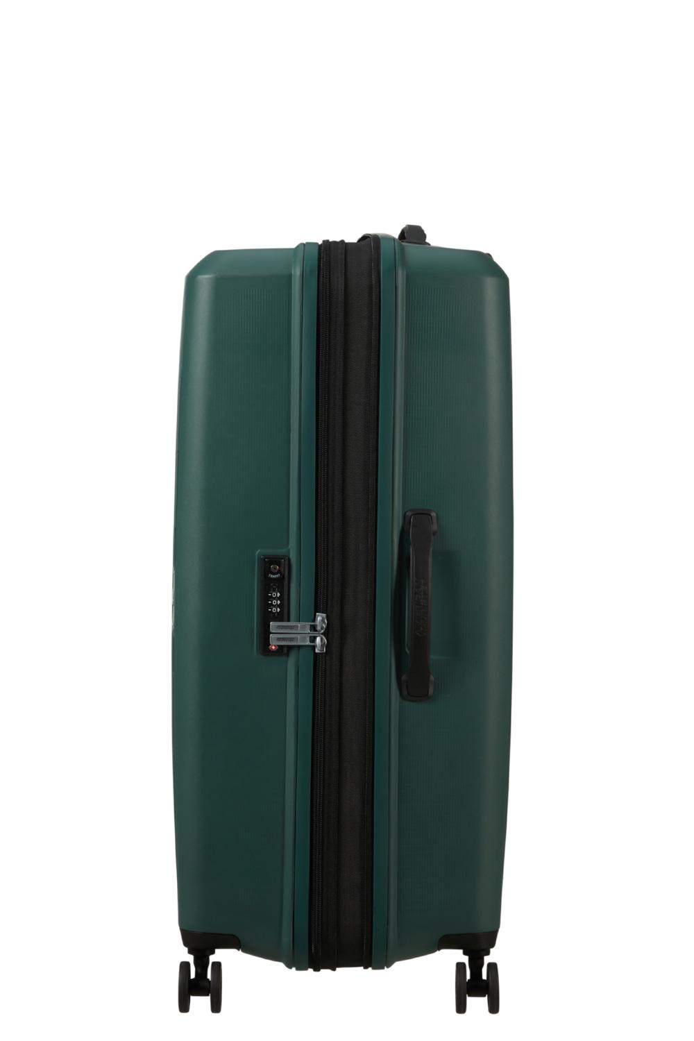 Чемодан American Tourister AEROSTEP 77x50x29/32 см Зеленый (MD8*04003) - фото 11