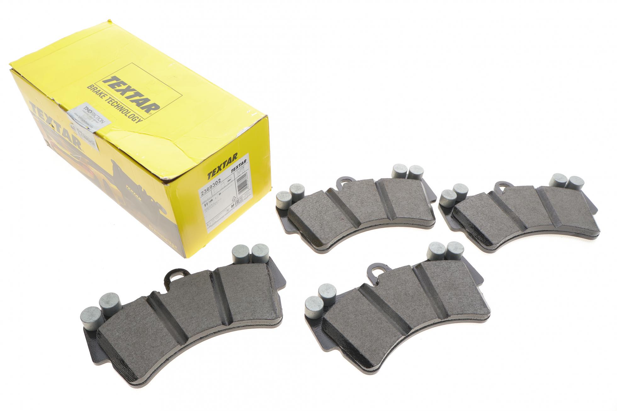 Тормозные колодки передние TEXTAR для Audi Q7/Porsche Cayenne/VW Touareg 3.0-6.0 02- Brembo (2369302) Тормозные колодки передние TEXTAR для Audi Q7/Porsche Cayenne/VW Touareg 3.0-6.0 02- Brembo (2369302)