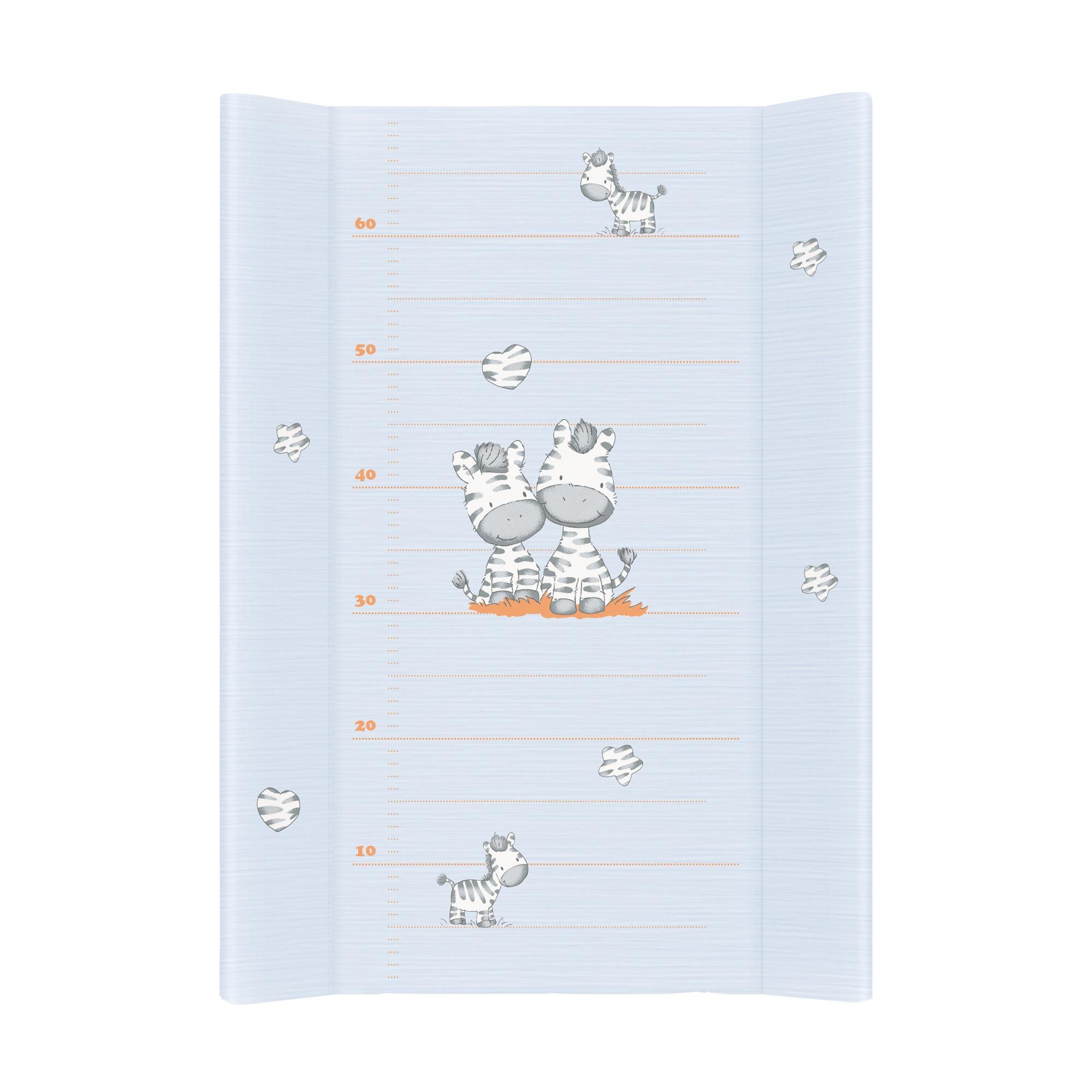 Пеленальная доска Ceba Baby 70x50 см на кровать 120x60 см Zebra Blue (W-200-002-160) Пеленальная доска Ceba Baby 70x50 см на кровать 120x60 см Zebra Blue (W-200-002-160)