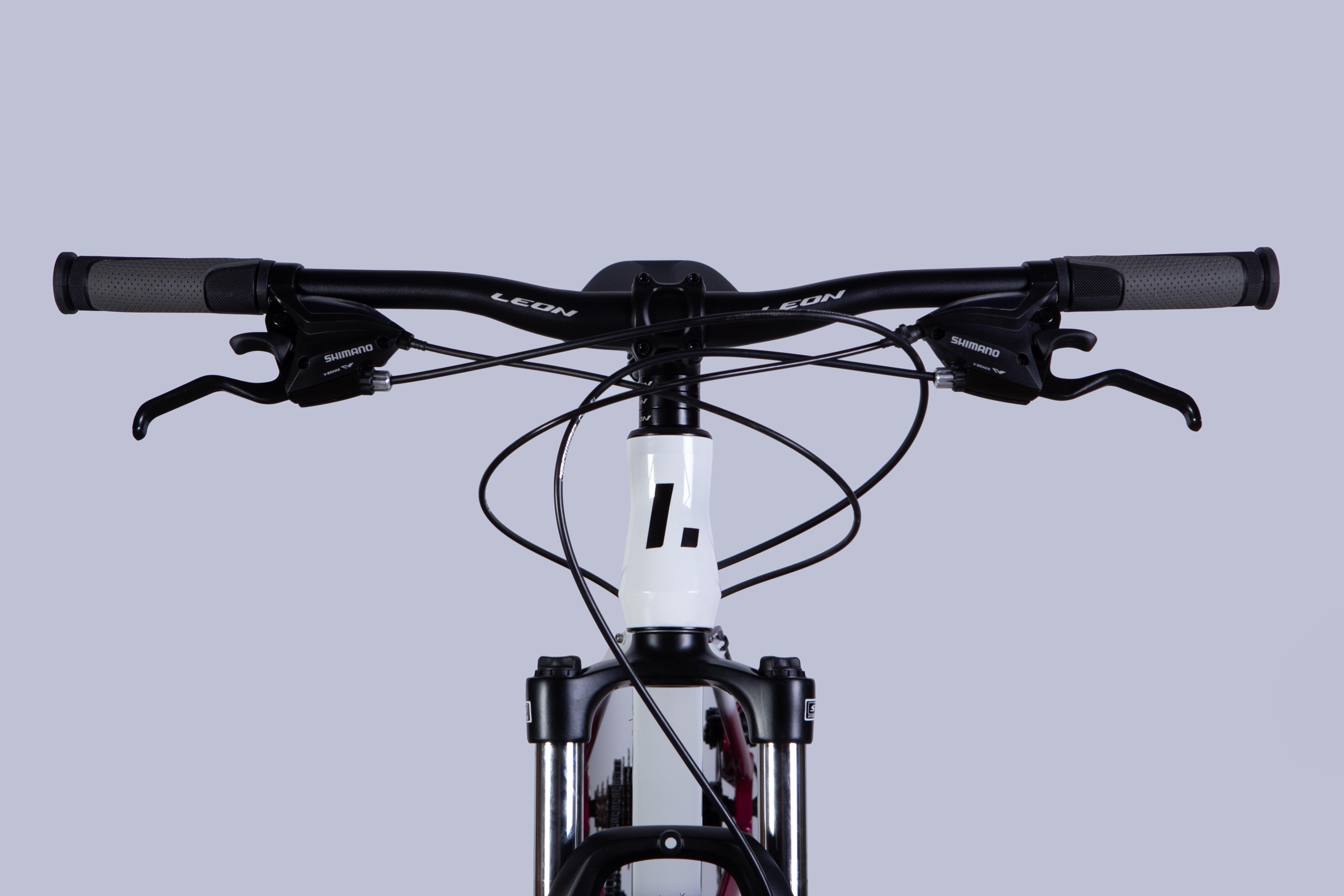 Велосипед Leon 2025 XC LADY 105 DD CS AL 27,5" рама 16" Белый с малиновым (OPS-LN-27,5-001) - фото 2 Велосипед Leon 2025 XC LADY 105 DD CS AL 27,5" рама 16" Белый с малиновым (OPS-LN-27,5-001) - фото 2