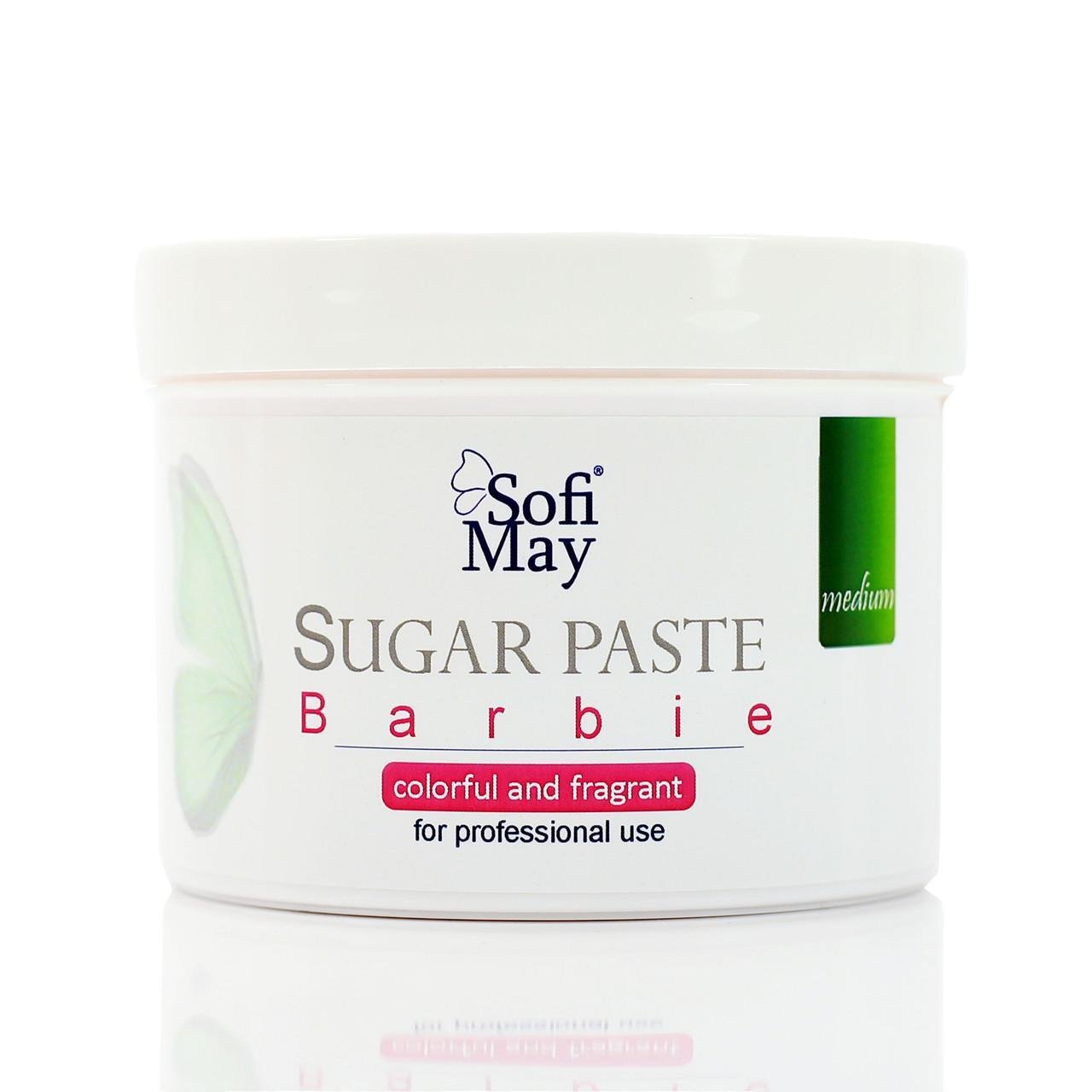 Паста для шугарингу Sofi May Barbie Medium 700 г Рожевий