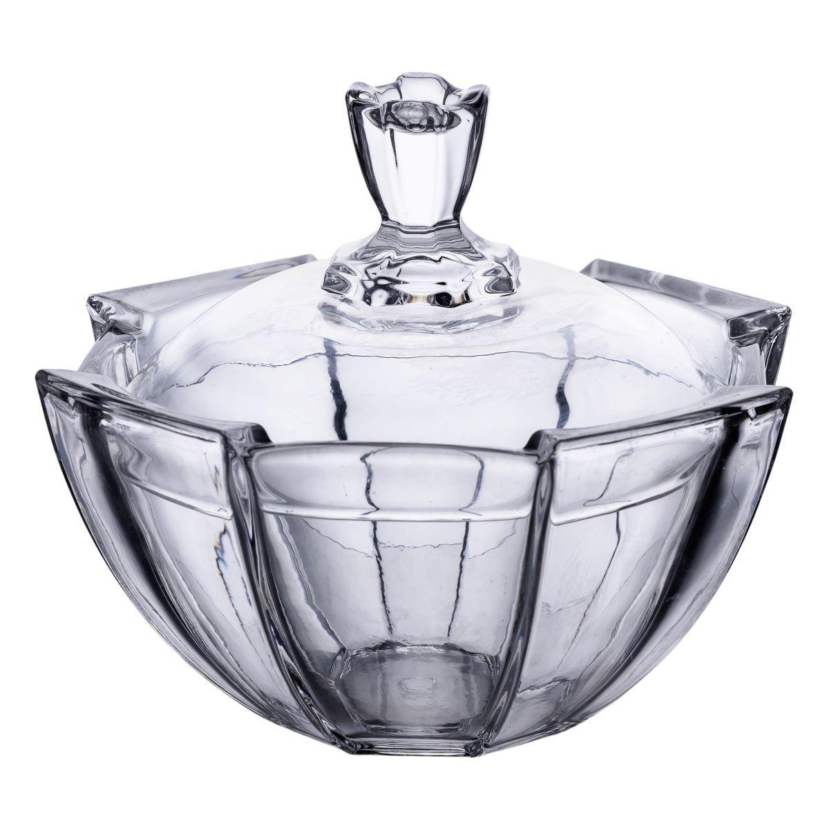 Цукорниця з кришкою кругла скляна Ø 15 см (HP-4-120) Цукорниця з кришкою кругла скляна Ø 15 см (HP-4-120)