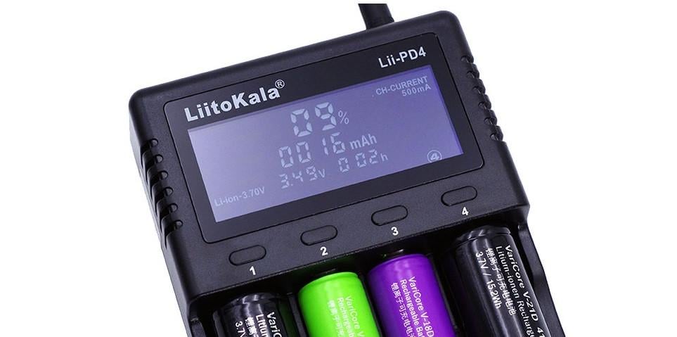 Зарядний пристрій Liitokala Lii-PD4 EU (1631082019) - фото 6 Зарядний пристрій Liitokala Lii-PD4 EU (1631082019) - фото 6