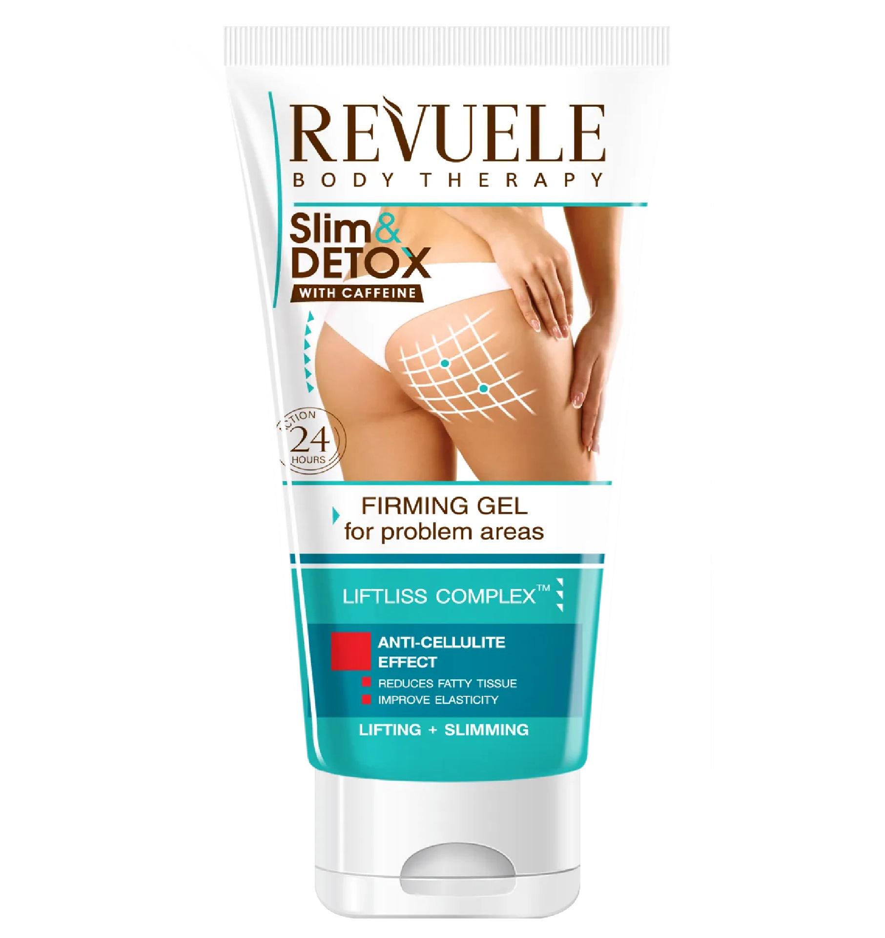 Укрепляющий гель с кофеином для проблемных зон Slim & Detox Revuele 200 мл (3800225901406)