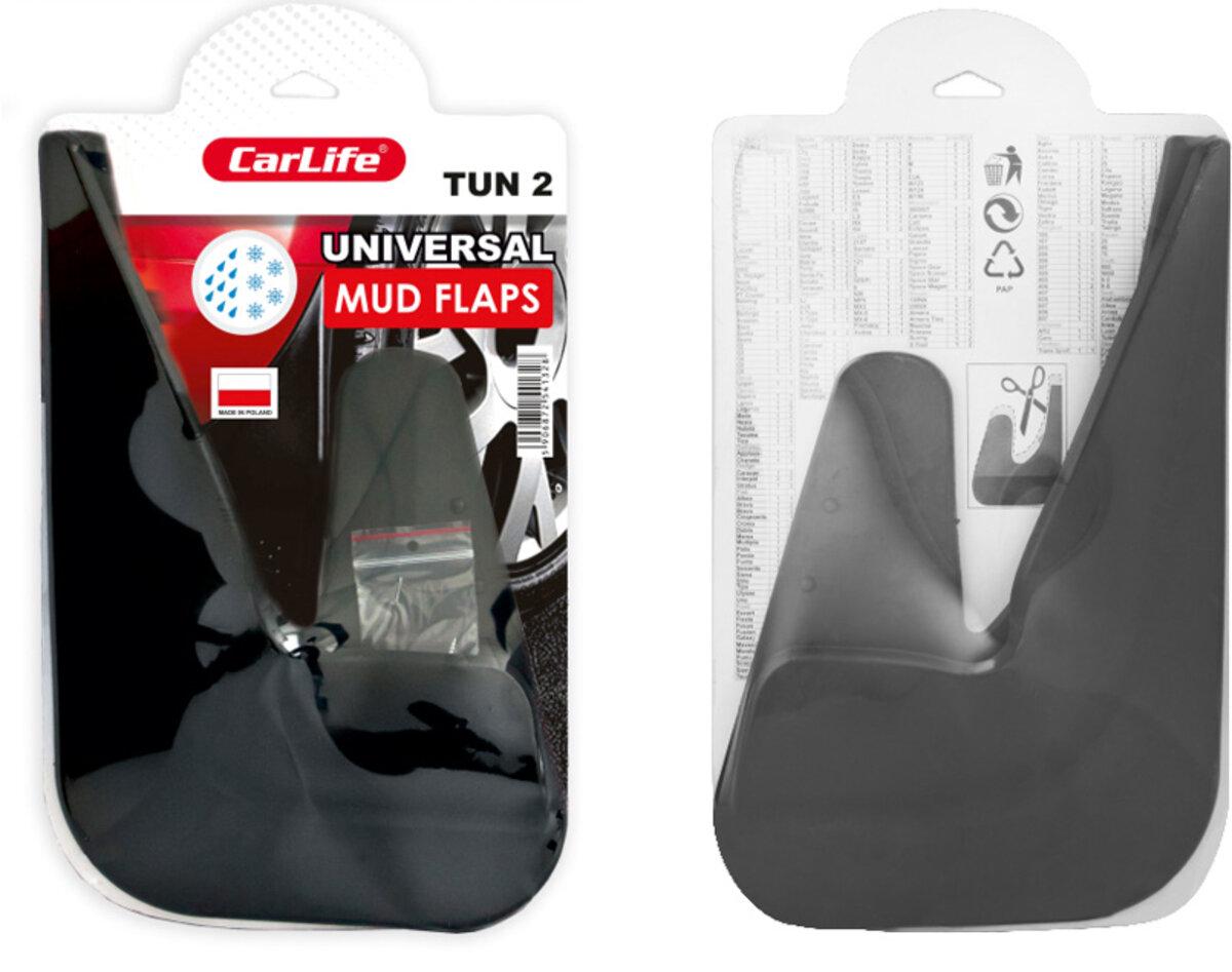 Брызговики автомобильные резина 2 шт. Черный (1959) - фото 2