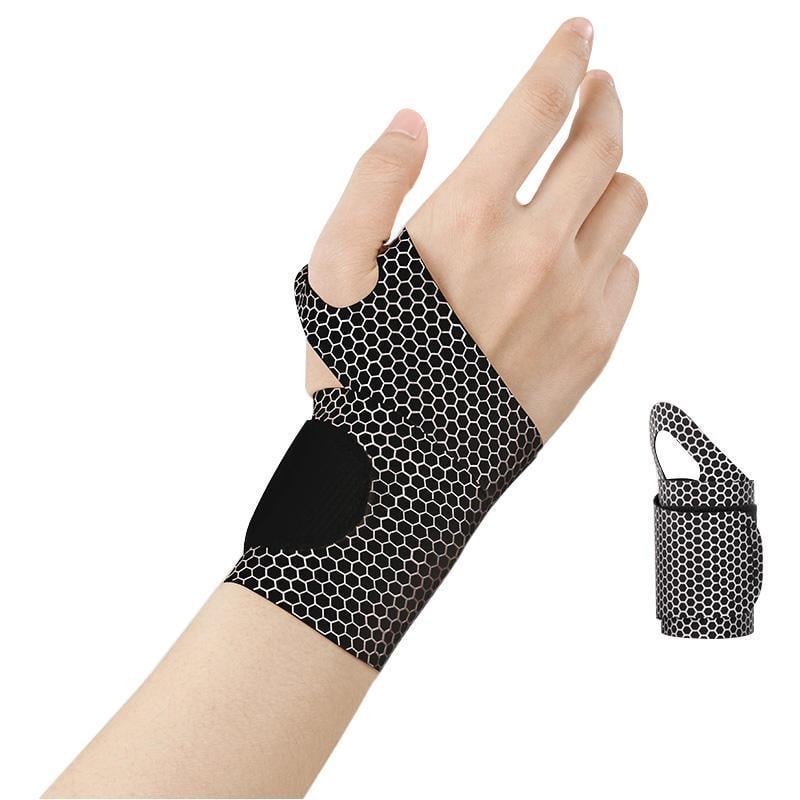 Бинт-бандаж на запястье 1 шт. Черный (2743174667) - фото 5 Бинт-бандаж на запястье 1 шт. Черный (2743174667) - фото 5