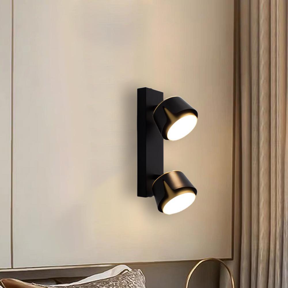 Світильник точковий ESLLSE TELA 2R DL GX53 270x100x135 мм Чорно-золотий (10531) - фото 7