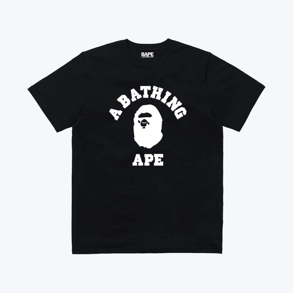 Футболка унісекс LOYS BAPE Logo S Чорний (FT104-S)