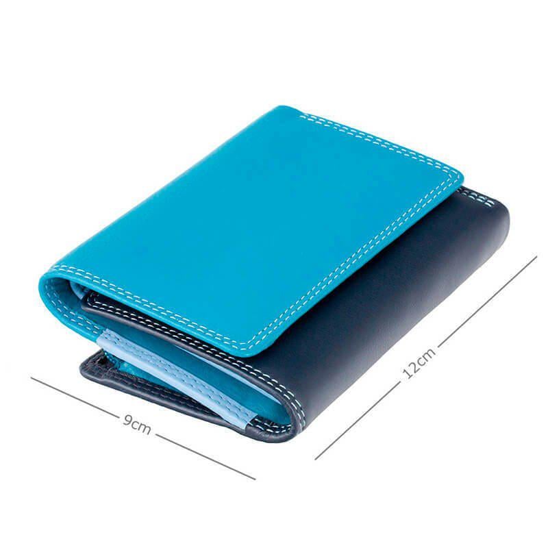 Кошелек женский кожаный Visconti Biola Blue Multi (RB39 BLUE MULTI) - фото 4
