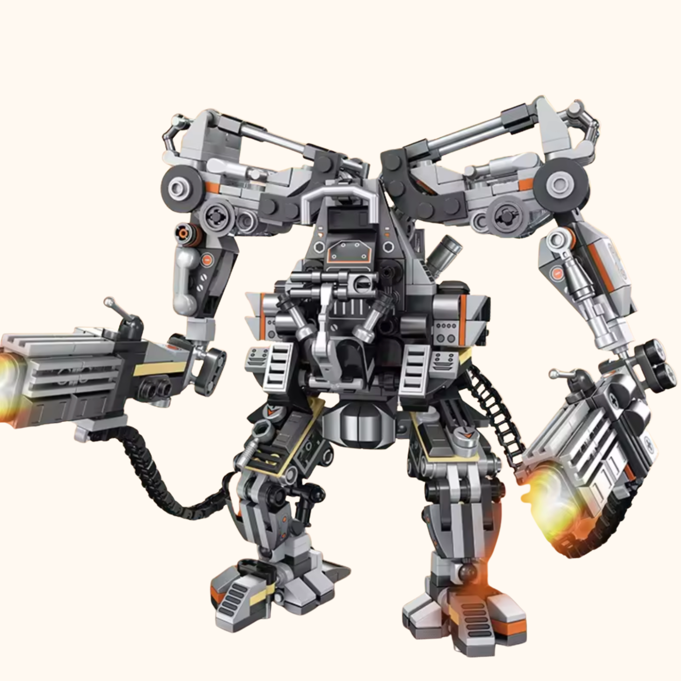 Конструктор Робот-екзоскелет Mecha 684 деталі (KO-19) Конструктор Робот-екзоскелет Mecha 684 деталі (KO-19)